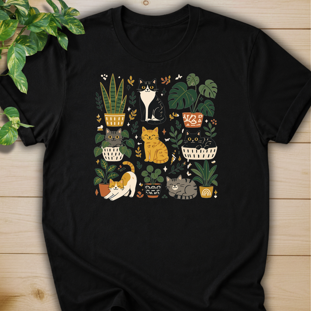 Cats & Houseplants #2 T-shirt