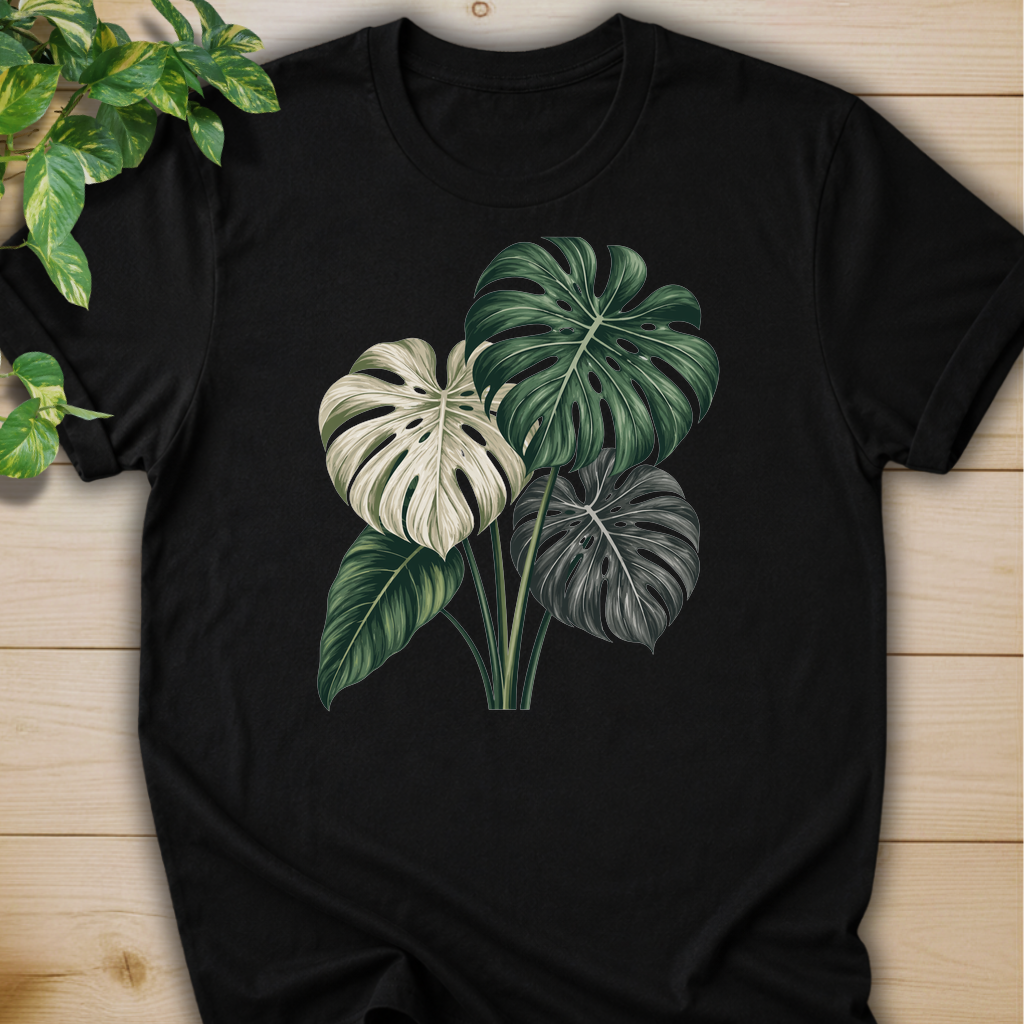 Monstera Leaf Botanical #2 T-shirt