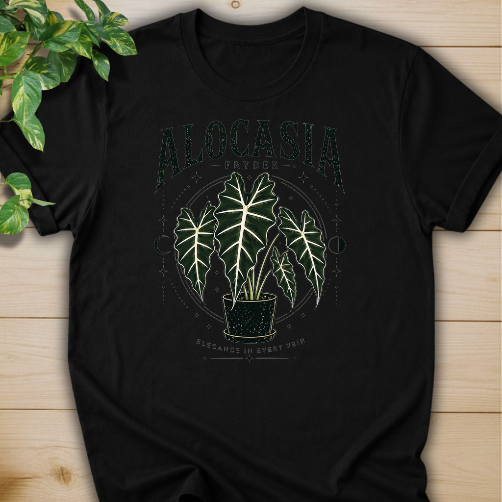 Alocasia Frydek – Elegance in Every Vein Graphic