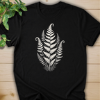 Linocut Minimal Fern T-shirt
