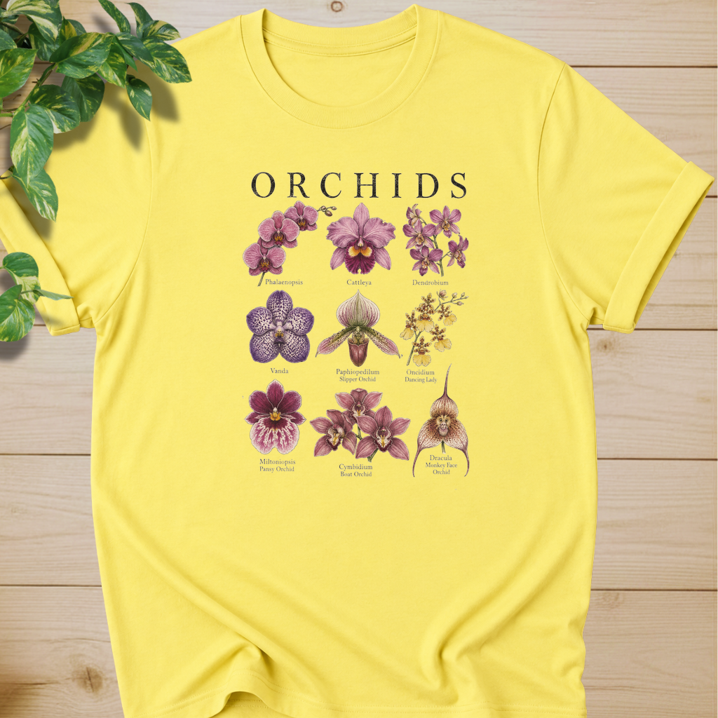 Orchids Type T-shirt