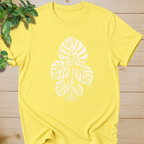Linocut Monstera T-shirt