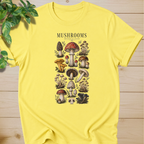 Mushroom Botanical Illustration #3 T-shirt