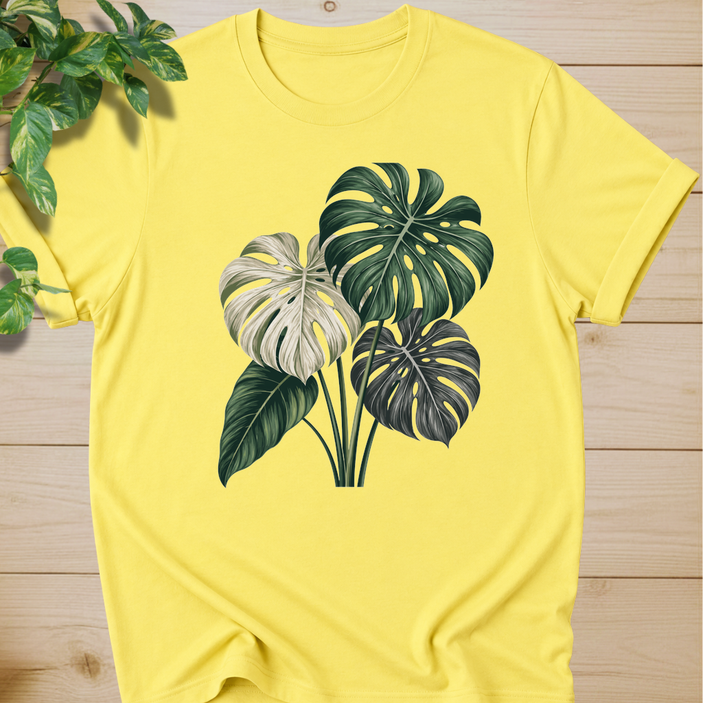 Monstera Leaf Botanical #2 T-shirt