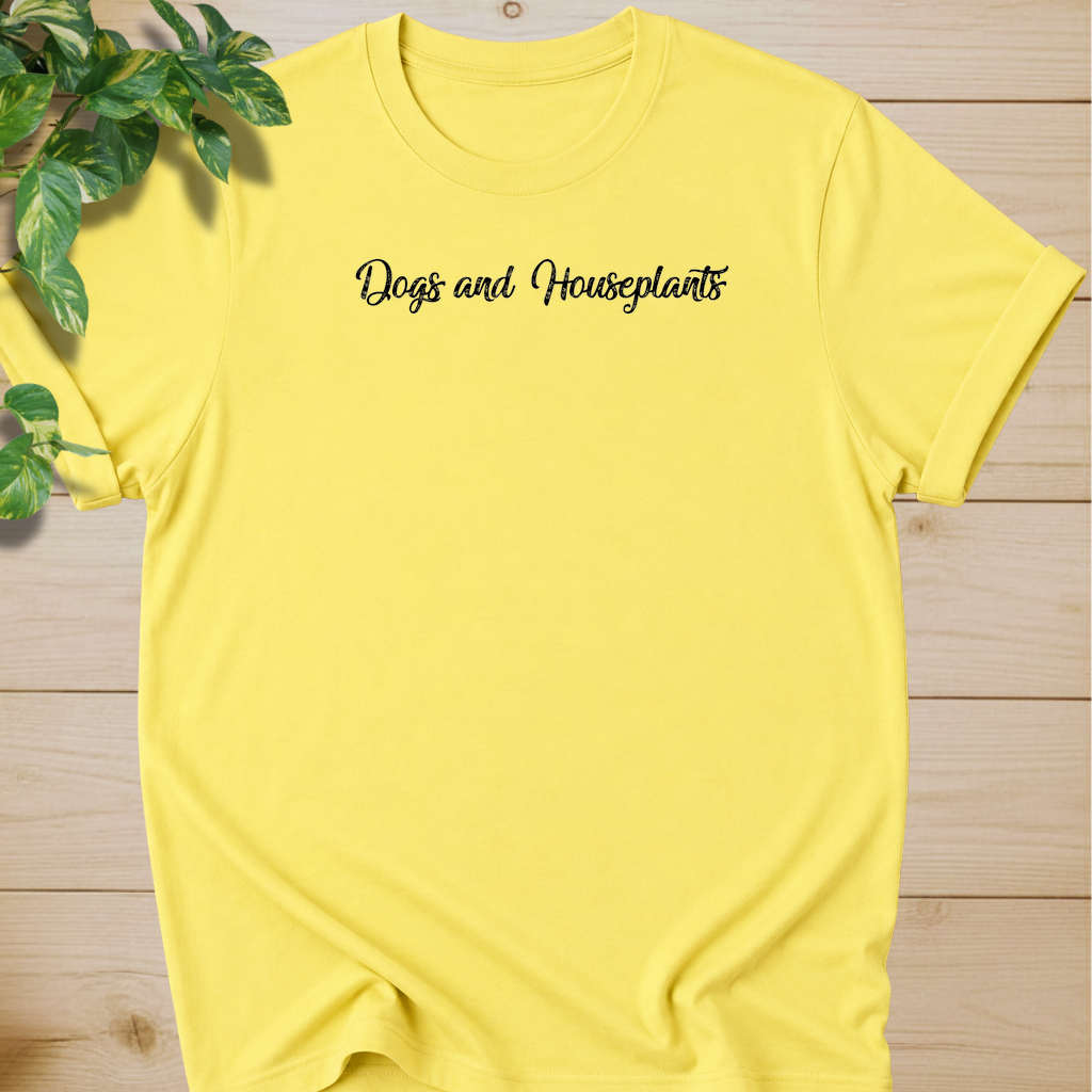 Dogs and Houseplants T-shirt