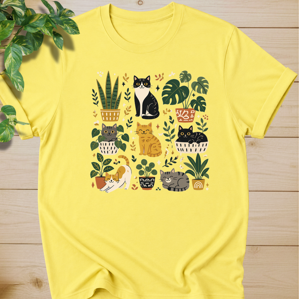 Cats & Houseplants #2 T-shirt