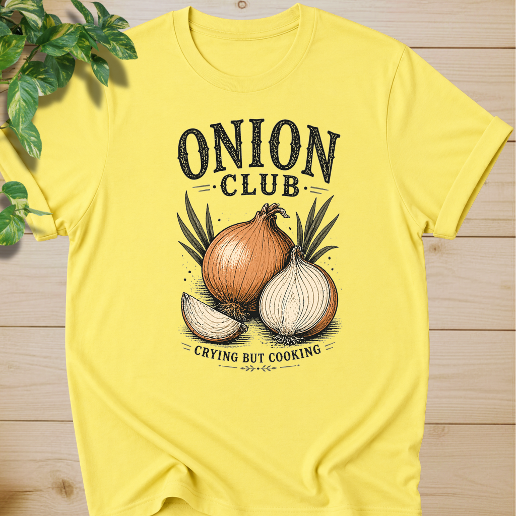 Onion Club – Crying But Cooking T-shirt