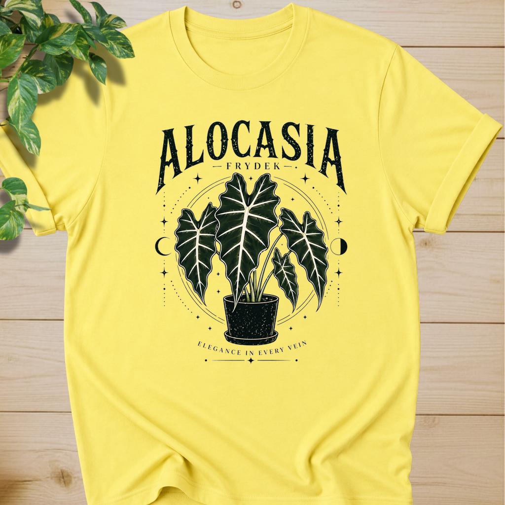 Alocasia Frydek – Elegance in Every Vein Graphic