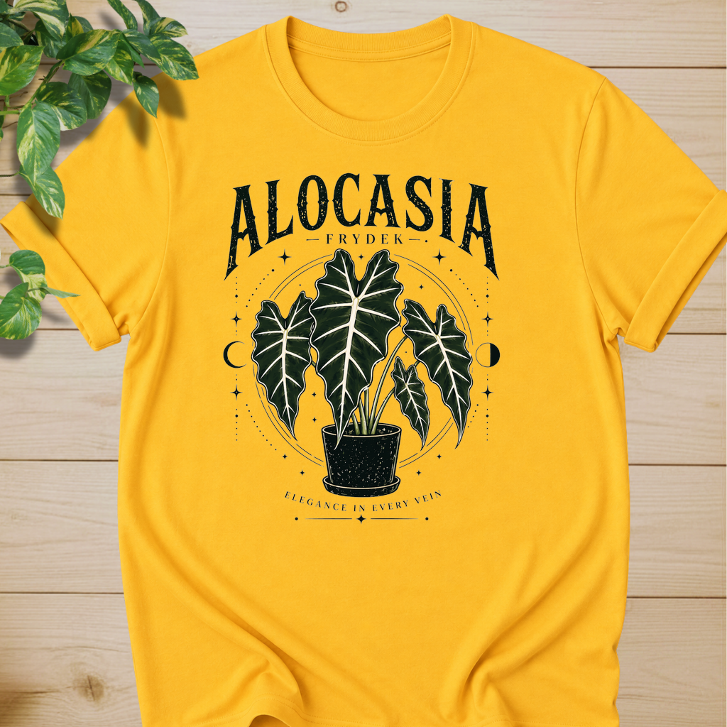 Alocasia Frydek – Elegance in Every Vein Graphic