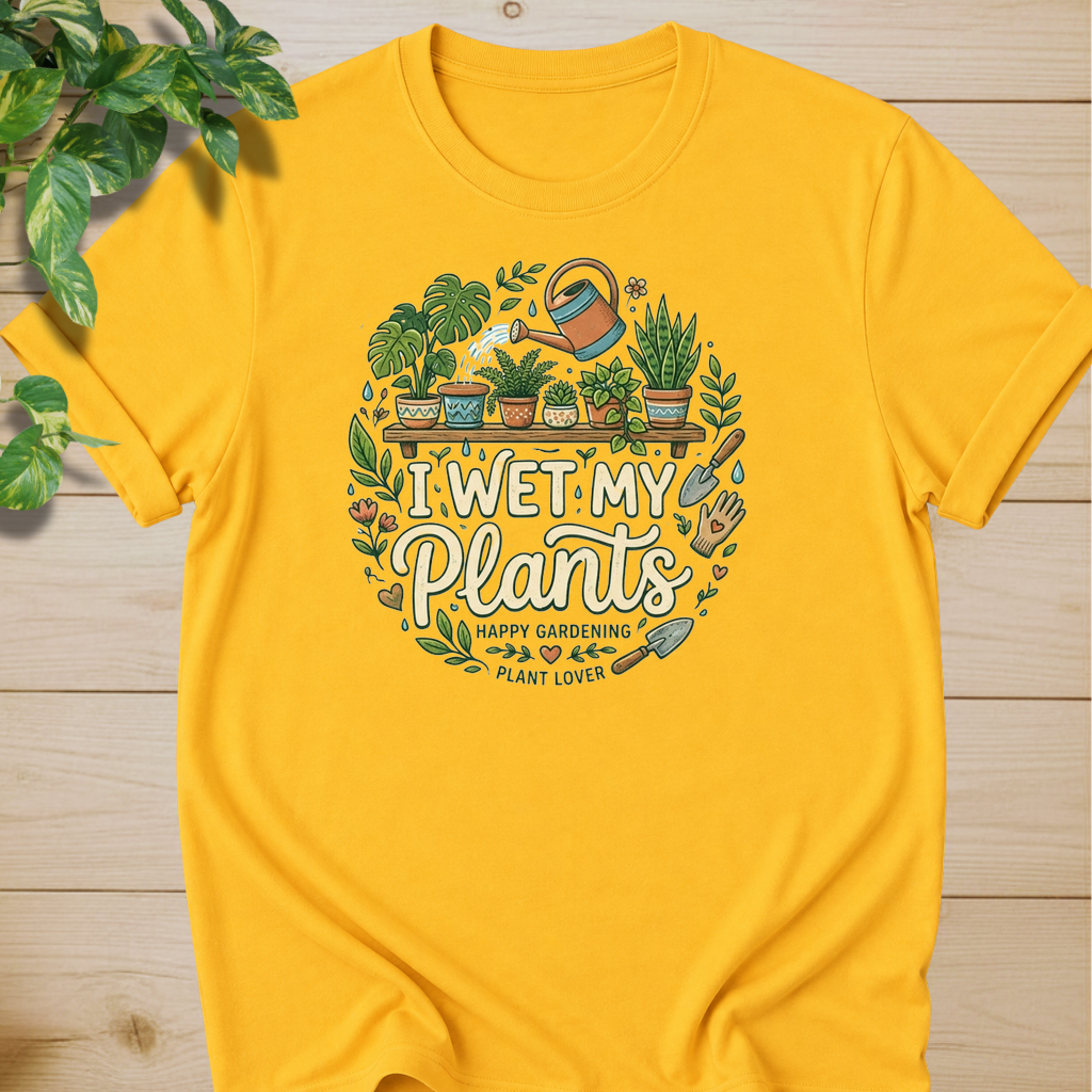 I Wet My Plants #2 T-shirt