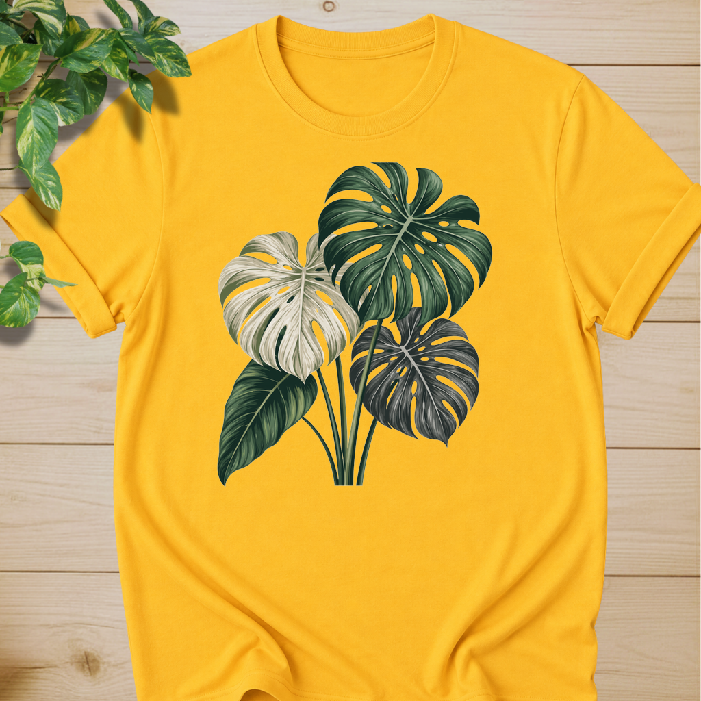 Monstera Leaf Botanical #2 T-shirt
