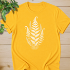 Linocut Minimal Fern T-shirt