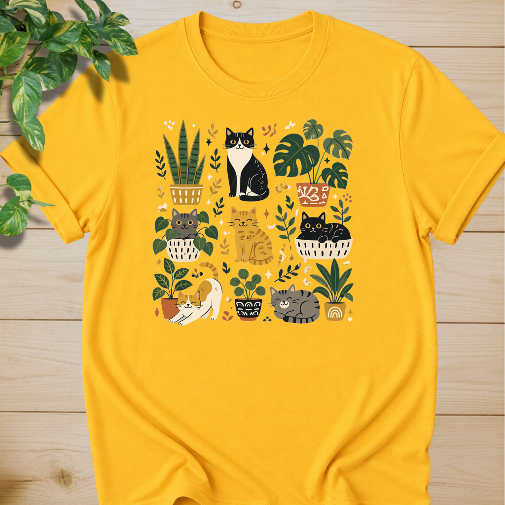 Cats & Houseplants #2 T-shirt