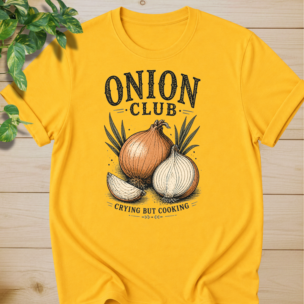 Onion Club – Crying But Cooking T-shirt