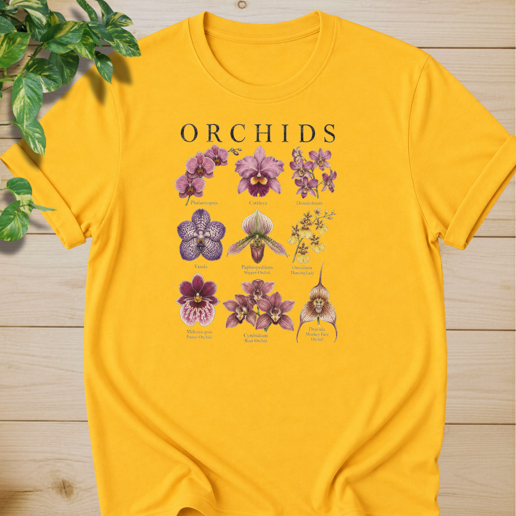 Orchids Type T-shirt