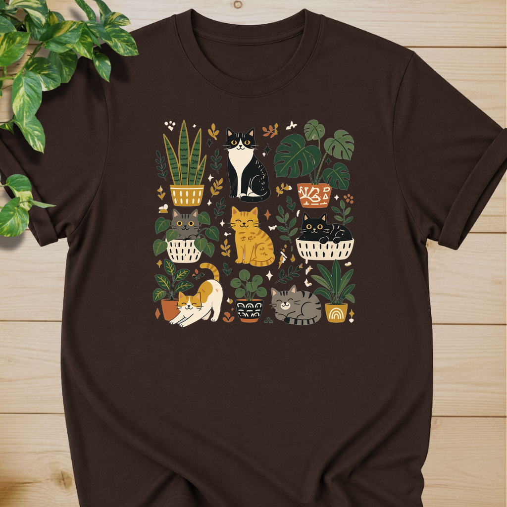 Cats & Houseplants #2 T-shirt