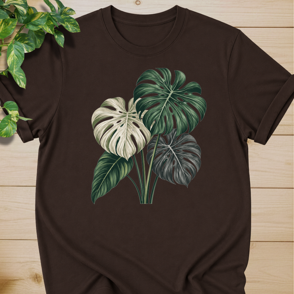Monstera Leaf Botanical #2 T-shirt