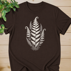 Linocut Minimal Fern T-shirt