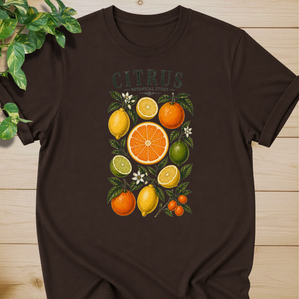 Citrus Botanical Study T-shirt