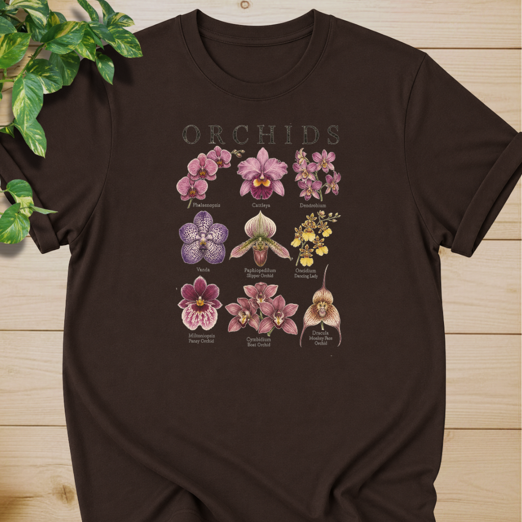Orchids Type T-shirt