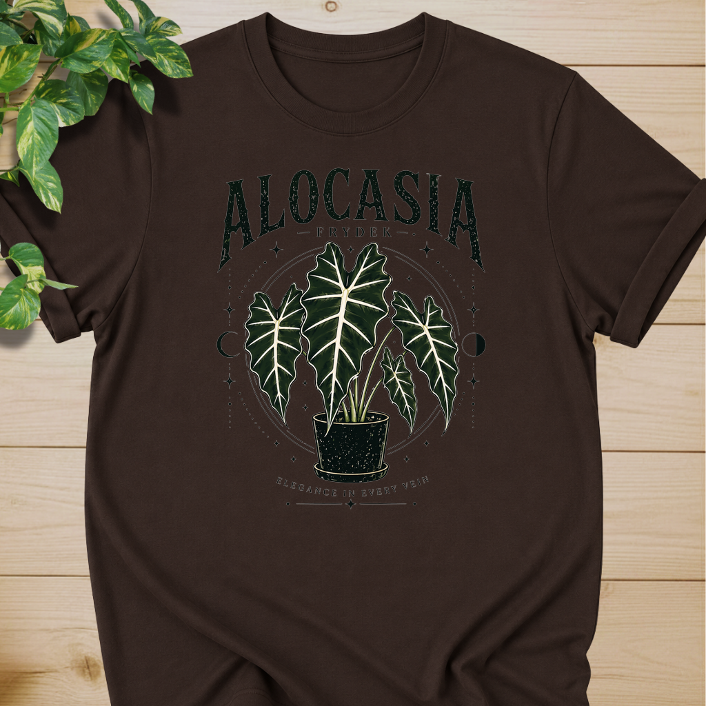 Alocasia Frydek – Elegance in Every Vein Graphic