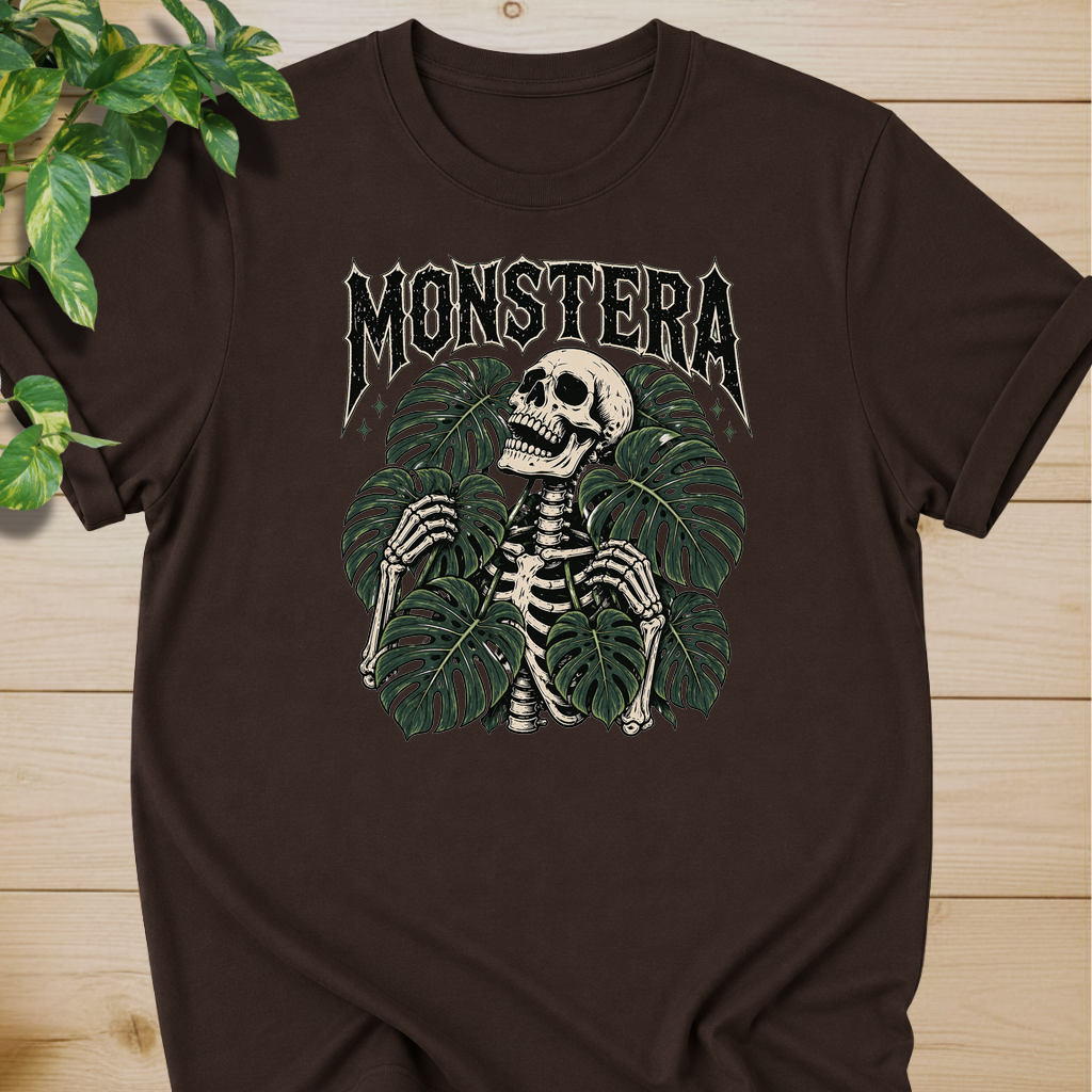 Monstera Skeleton T-shirt