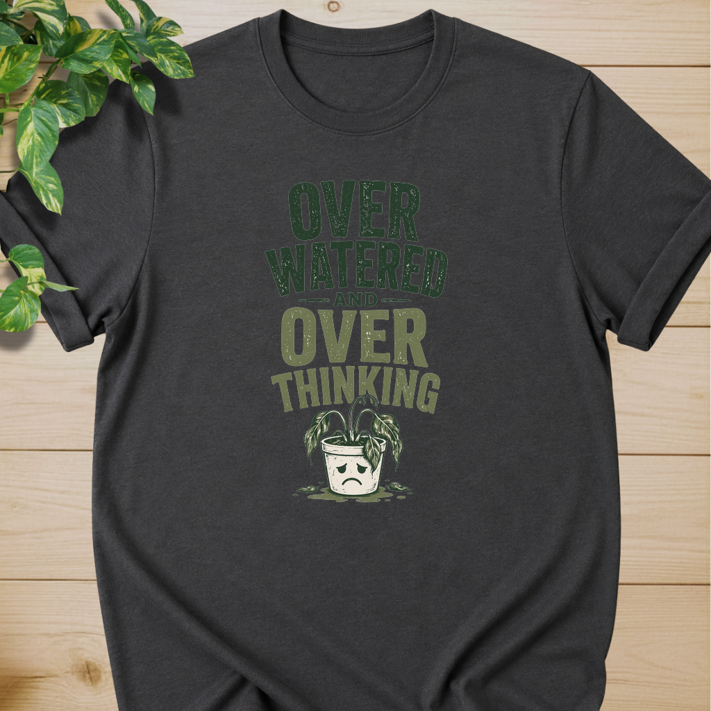 Overwatered And Overthinking T-shirt