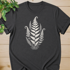 Linocut Minimal Fern T-shirt