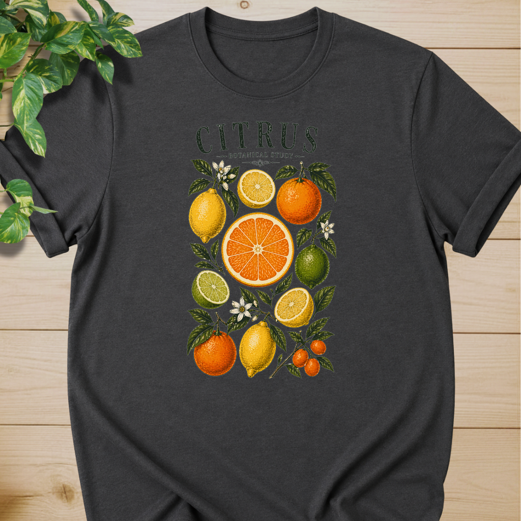 Citrus Botanical Study T-shirt