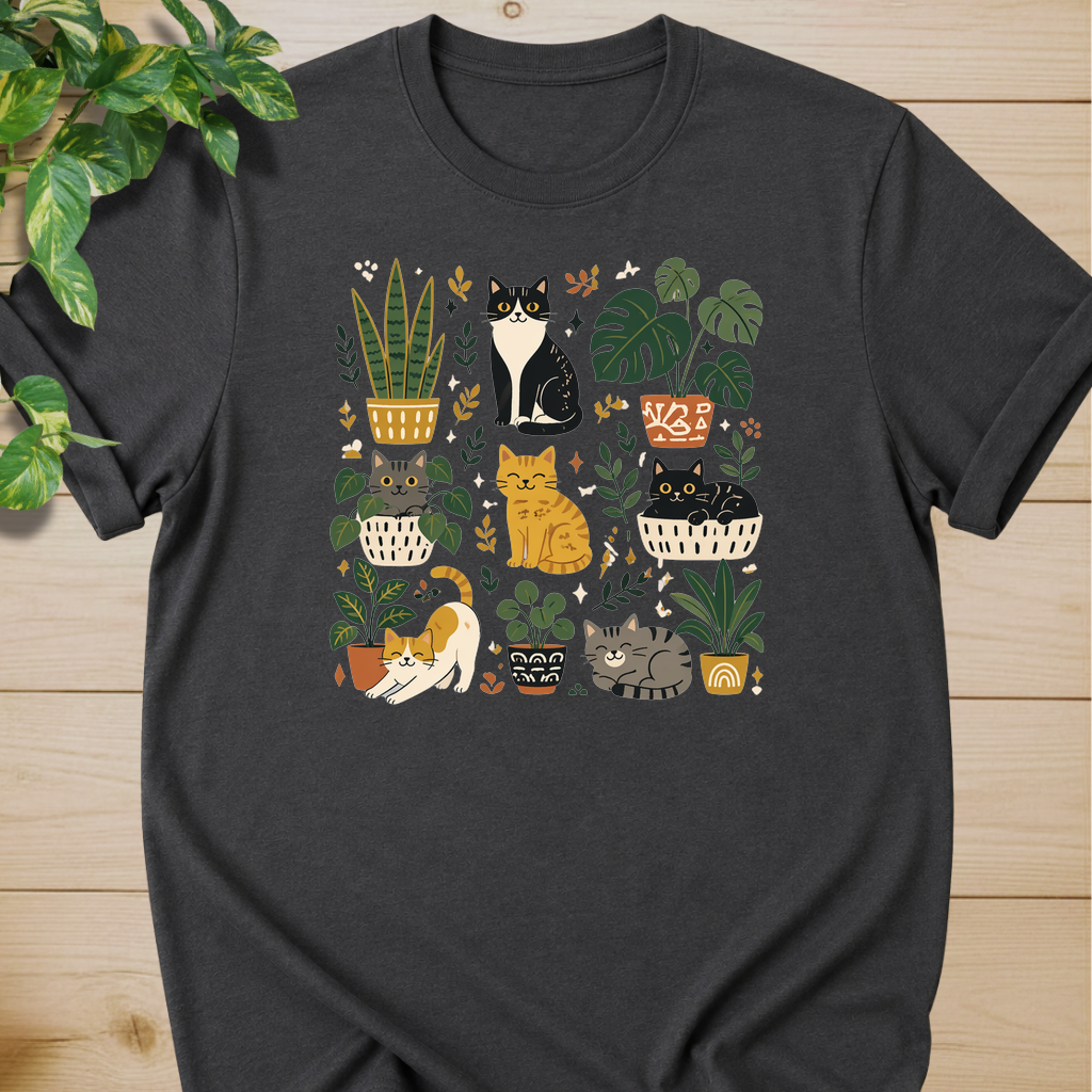 Cats & Houseplants #2 T-shirt