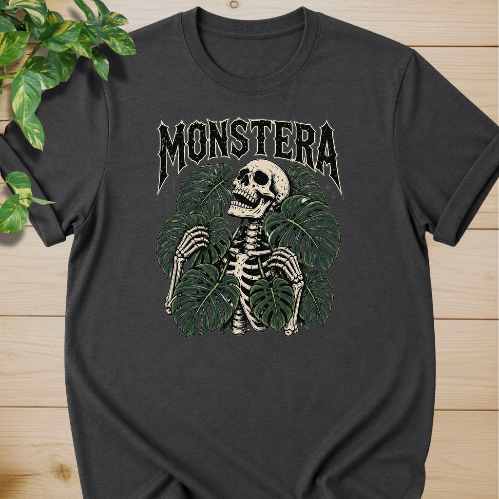 Monstera Skeleton T-shirt