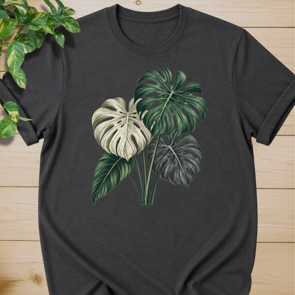 Monstera Leaf Botanical #2 T-shirt