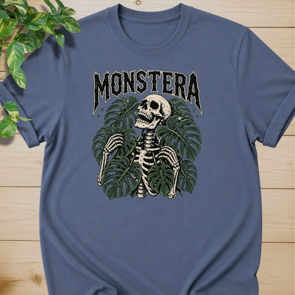 Monstera Skeleton T-shirt