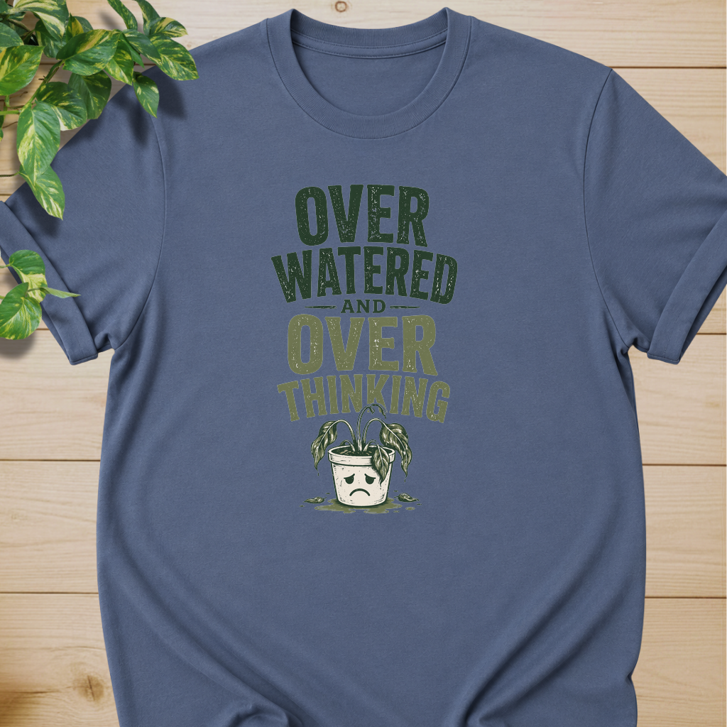 Overwatered And Overthinking T-shirt