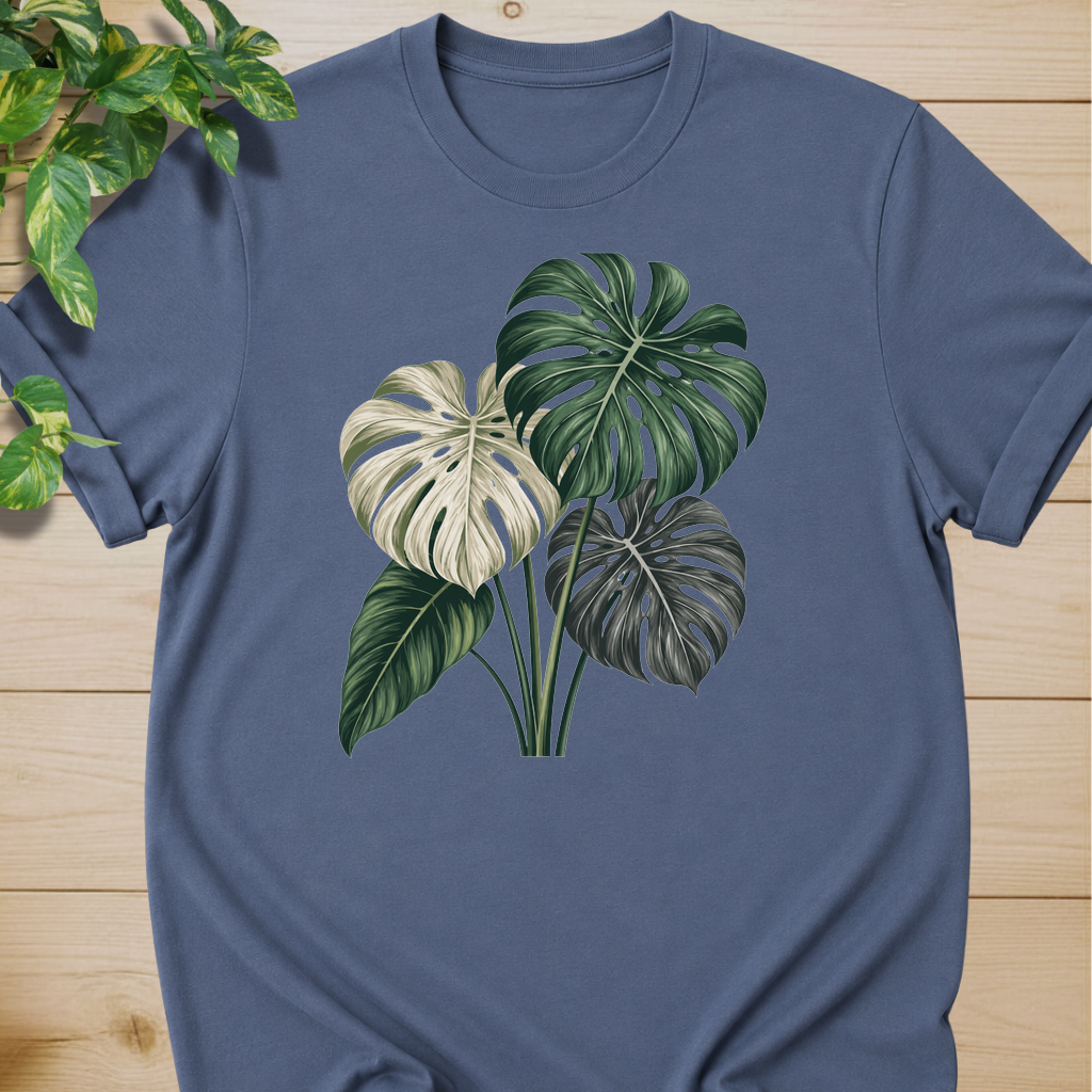Monstera Leaf Botanical #2 T-shirt