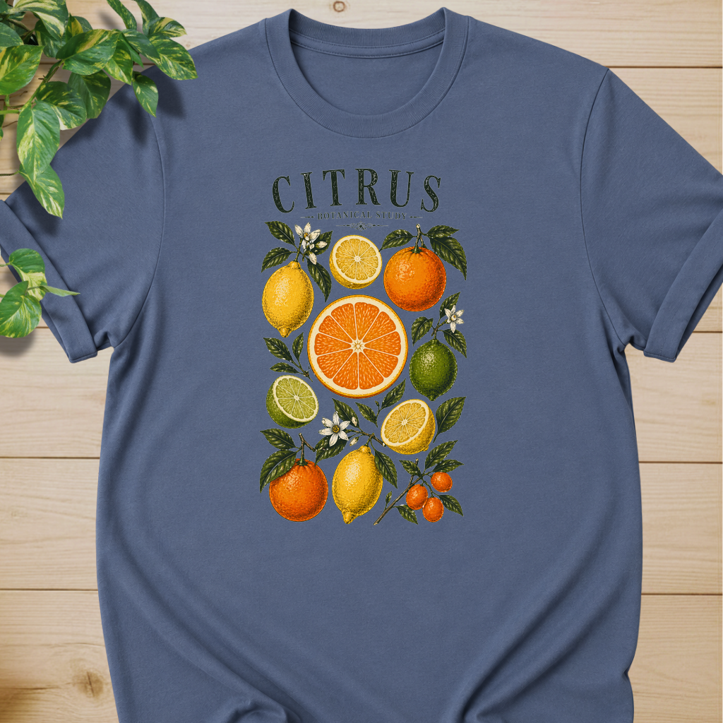 Citrus Botanical Study T-shirt