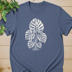 Linocut Monstera T-shirt