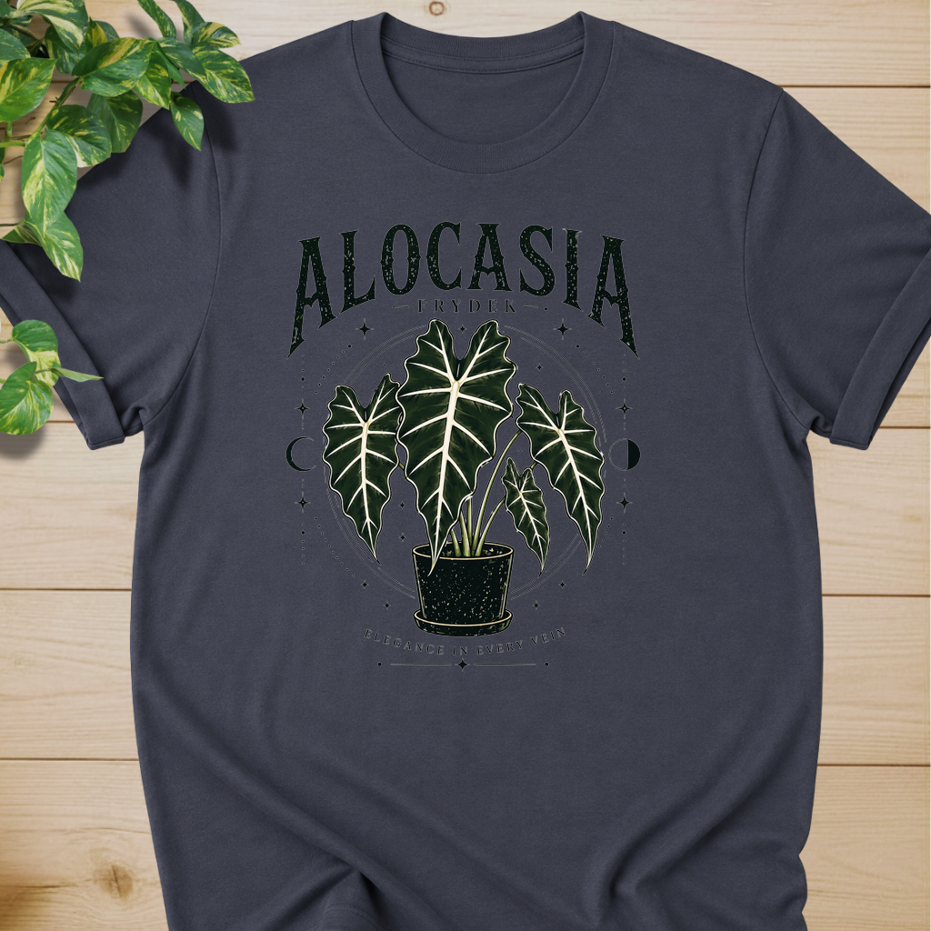 Alocasia Frydek – Elegance in Every Vein Graphic