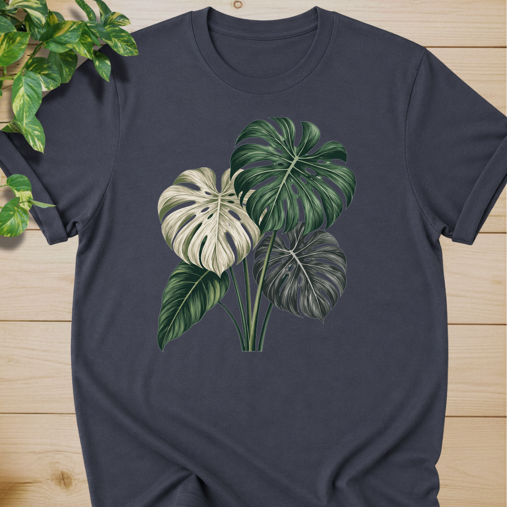 Monstera Leaf Botanical #2 T-shirt