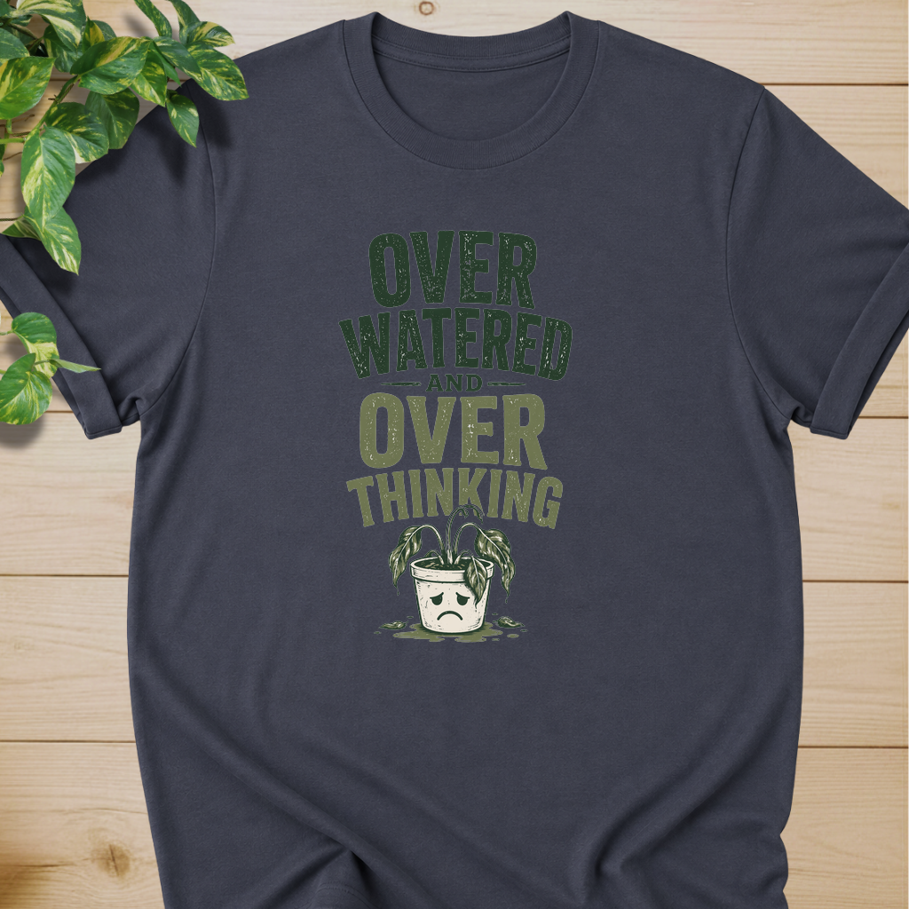 Overwatered And Overthinking T-shirt