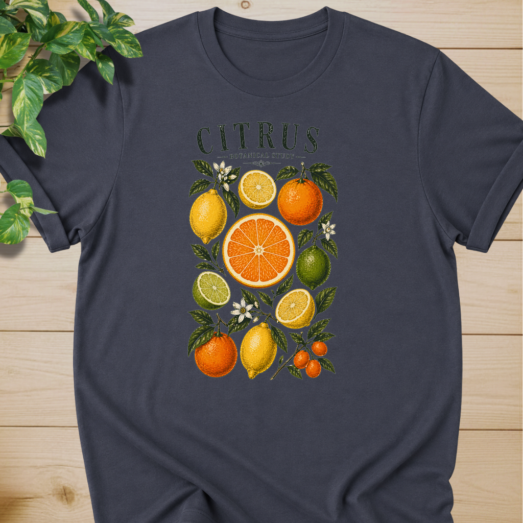 Citrus Botanical Study T-shirt