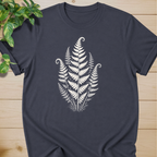 Linocut Minimal Fern T-shirt