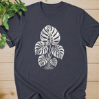 Linocut Monstera T-shirt