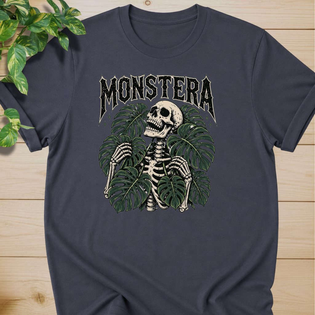 Monstera Skeleton T-shirt