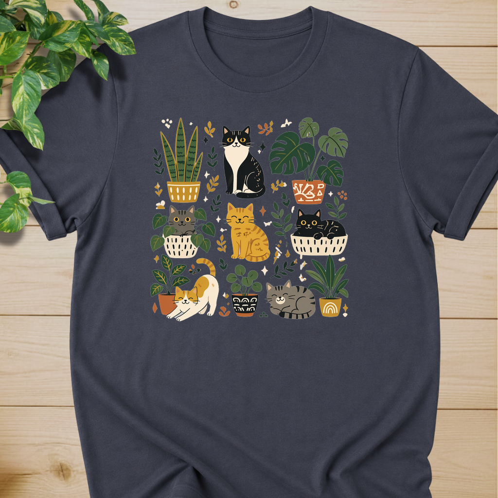 Cats & Houseplants #2 T-shirt