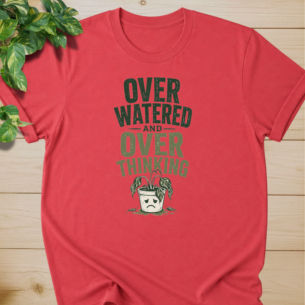 Overwatered And Overthinking T-shirt