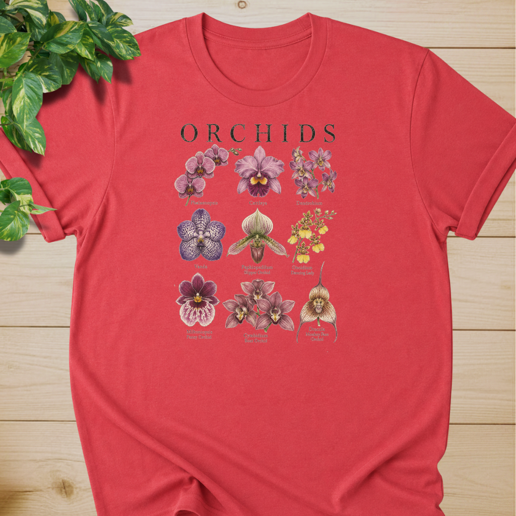 Orchids Type T-shirt