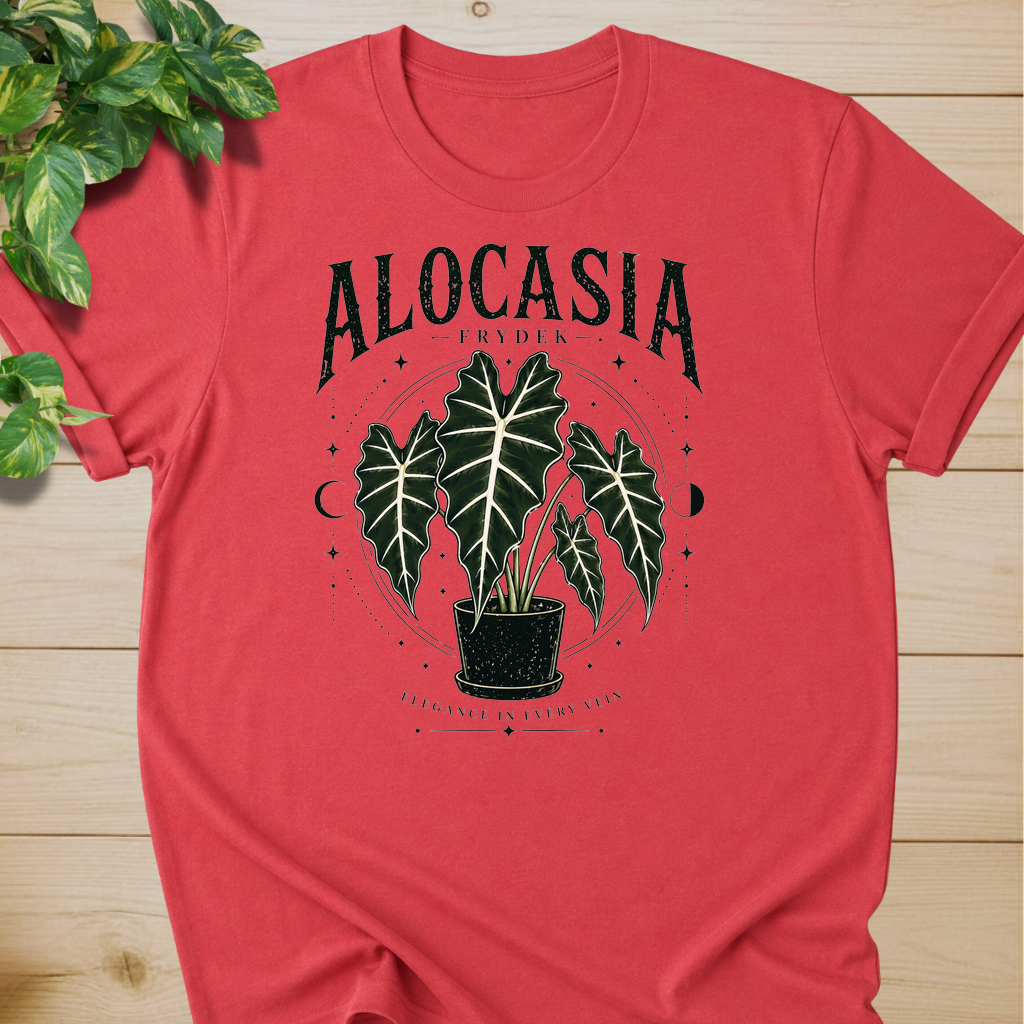 Alocasia Frydek – Elegance in Every Vein Graphic