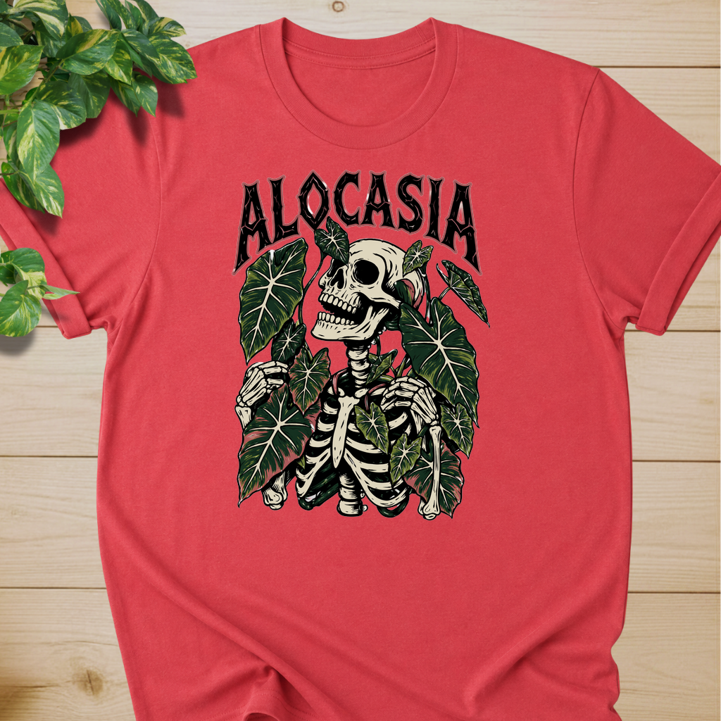 Alocasia Gothic Skeleton T-Shirt