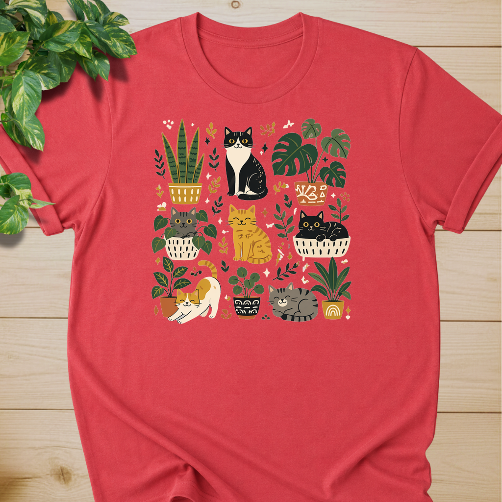 Cats & Houseplants #2 T-shirt